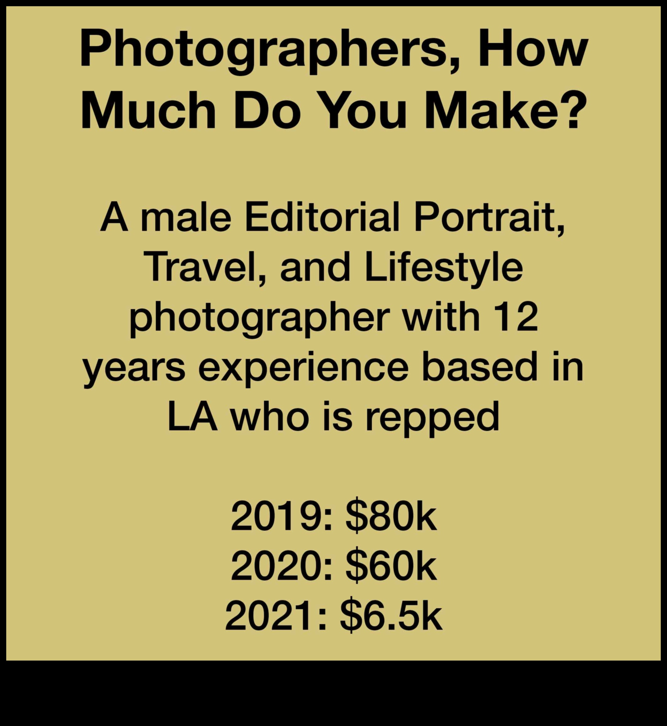 How Much Do Editorial Photographers Make 1