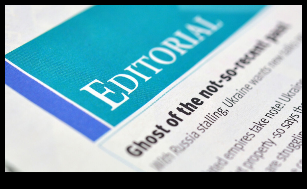 how to write an editorial article